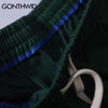 GONTHWID Harajuku Graffiti Print Shorts Harajuku Hip Hop Casual Baggy Pockets Short Trousers Streetwear Men Summer Pants