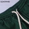 GONTHWID Harajuku Graffiti Print Shorts Harajuku Hip Hop Casual Baggy Pockets Short Trousers Streetwear Men Summer Pants