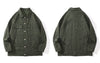 GONTHWID Harajuku Streetwear Shirts Coats Leopard Print Button Blouse Long Sleeve Shirt Casual Hip Hop Loose Mens Tops
