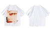 GONTHWID Harajuku Tees Shirts Girl Poster Cotton Tshirts Streetwear T-Shirts Mens Hip Hop Short Sleeve Casual Loose Tops