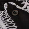 GONTHWID Hawaiian Shirts Streetwear Skull Skeleton Print Beach Shirt Streetwear Hip Hop Casual Tropical Harajuku Button Tops