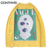 GONTHWID Long Sleeve Tees Shirts Creative Print Casual Loose Skateboard Tshirts Streetwear Mens Hip Hop Harajuku Tops