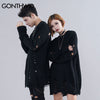 GONTHWID Ripped Destroyed Holes Distressed Sweaters Mens Knitted Pullover Sweater Male Hip Hop Loose Sweater Streetwear