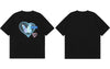GONTHWID T-Shirts Hip Hop 3D Butterfly Heart Print Tshirts Harajuku Streetwear Cotton Casual Summer Tees Tops