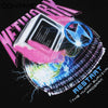 GONTHWID Tees Tops Punk Rock Gothic Harajuku Hip Hop Men Lightning Earth TV Print Streetwear Cotton Casual Short Sleeve T-Shirts