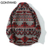 GONTHWID Thick Shirts Coat Streetwear Hip Hop Pockets Geometric Color Block Shirt Men Harajuku Casual Shirts Jacket Tops