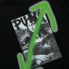 GONTHWID Tshirts Funny Graffiti Mona Lisa Smile Face Tees Shirts Streetwear Hip Hop Harajuku Casual Cotton Loose Tops