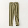 GOPLUS 2022 Spring Green Khaki Plus Size Jeans Women's High Waist Mom Jeans Loose Casual Straight Pants Vaquero Mujer C9865