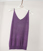 Sexy Autumn Knitted Tank Top Women Blouse Fashion Silver Thread Deep V Neck Top Female shirt Sleeveless Vest Casual Camis