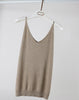 Sexy Autumn Knitted Tank Top Women Blouse Fashion Silver Thread Deep V Neck Top Female shirt Sleeveless Vest Casual Camis