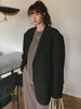 GVUW Korean Black Elegant Blazer Women Notched Neck Single Breasted Long Sleeve Suit Jackets 2023 Summer 20A2926