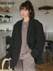 GVUW Korean Black Elegant Blazer Women Notched Neck Single Breasted Long Sleeve Suit Jackets 2023 Summer 20A2926