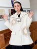 GVUW Patchwork Flowers Mesh Design Sense Blazer Women Single Breasted Long Sleeve Suit Jackets 2023 antumn 20A3238