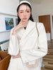 GVUW Patchwork Flowers Mesh Design Sense Blazer Women Single Breasted Long Sleeve Suit Jackets 2023 antumn 20A3238