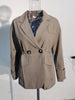 GVUW Spliced Denim Design Sense Blazer Women Notched Neck Long Sleeve Suit Jackets 2023 Antumn Tide Clothes  20A3583