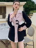 GVUW Tassel Pan Buckle Ruffles Design Blazer Women Notched Long Sleeve Suit Jackets 2023 Antumn Tide Clothes 20A5137