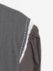 GYMAMAZES High Street Patchwork Bright Line Blazer For Women Notched Collar Long Sleeve Blazers Female Spring Clothing 2023