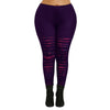 Women Leggings High Waist Elastic Plus Size 5XL Ripped Rose Print Workout Leggings Women Pants Femme Sexy Casual Leggings