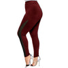 Women Pencil Pants Leggins Fashion Skinny Plus Size 5XL Mesh Panel Leggings High Waist Fitness Leggings Workout Clothes