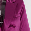 GetSpring Women Skirt Suit Temperament Three Piece Women Skirt Suits Double Breasted Woman Blazer Camis And Mini Skirt 3Pieces