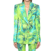 Getspring Women Blazer Jacket Long Coat Print Suit Red Green blazer Spring Plus Size Lady Blazer And Jacket 2022 Fashion