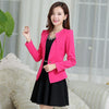 Spring Women Slim Blazer Coat 2022 Plus Size Casual Jacket Long Sleeve One Button Suit Lady Blazers Work Wear BN026