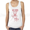 Go Hard Or Go Ho Frenchie women tank tops Do You Even Lift lady sportVest Pug Squat cartoon printing women camisole