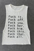 Good Girls Don't Make History Casual Women Sexy Tank Top Fashion Sleeveless Vest Letter Printed T-shirt