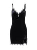 Goth Cross Print Slim Camisole Dress Women Split Gothic Style Sexy Dresses V-neck Fairy Grunge Clubwear Femme Egirl Slit Robe