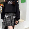 Goth Y2k Skirt Japanese Lolita Kawaii Plaid Women Gothic Egirl Harajuku Alt Clothes Pleated Short Preppy Style Sexy Mini Skirts