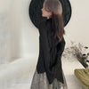 Gothic Alt Clothes Grunge Shirt Black Harajuku Japanese Style Dark Aesthetic Blouse Women Irregular Emo Medieval Rock Tops Y2k