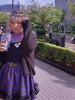 Gothic Lace Lolita Mini Skirt Woman Kawaii Plaid Pleated Pastel Goth Faldas E Girl Clothes Dark Academia Preppy Style Skirts