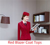 Green Long Sleeve Autumn Winter Formal  Styles Blazers Coat Female Tops Blazer Outwear For Business Women Plus Size