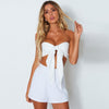 Lace Up Bow Crop Top 2022 Women Fashion Sleeveless Black Short Tank Top Women Summer Top Sexy White Red Tops