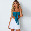 Lace Up Bow Crop Top 2022 Women Fashion Sleeveless Black Short Tank Top Women Summer Top Sexy White Red Tops