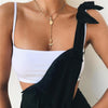 Sexy Off Shoulder Sleeveless Summer Crop Top 2022 Women Camis Backless Slim Short Tank Top Women Cropped Feminino Tops