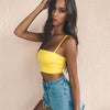 Sexy Off Shoulder Sleeveless Summer Crop Top 2022 Women Camis Backless Slim Short Tank Top Women Cropped Feminino Tops