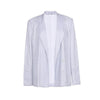 Gtpdpllt Silver Double Layer Shining Loose Blazer Tangada Women Long Sleeve Long Jacket Female Outwear 2023 Casual Blazers Tops