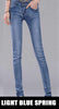 Guoran Skinny Jeans Female Denim Pants Casual Trousers Thick Warm Slim Pencil Pants Velvet Stretch High Waist Jeans Women Winter
