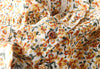 2023 Spring Long Sleeve Floral Dress Women Single Breasted Double Pockets Casual Dresses
