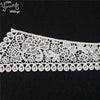 style White Embroidery Applique Lace Collar DIY Fabric Trim Lace Neckline Sewing Dresses decorate Accessories 1 pcs sale