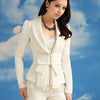 2022 Spring Autumn Women Blazers Ladies Clothing  Women's New White Wild Casual Long-Sleeved Small Suit Women