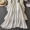 Beach Dress White 2023 Summer Long Ins Elegant Ruffles Off Shoulder Backless Sling Female Vestidos Chiffon Dress Maxi