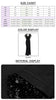 VC Deep V-neck Women's Skirt 2023 Feather Decorated Black Sequin Sleeveless High Slit Long Dress