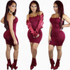 Women Sexy Dress Vestidos Backless Bandage Bodycon Tight Mini Dress 2022 Summer Sundress Slim Night Club Dress Robe
