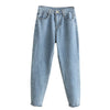 2022 Ankle-Length Mom Jeans Women Autumn Denim Harem Pants Women Jeans High Waist Jeans Trousers Women Pant WKN583