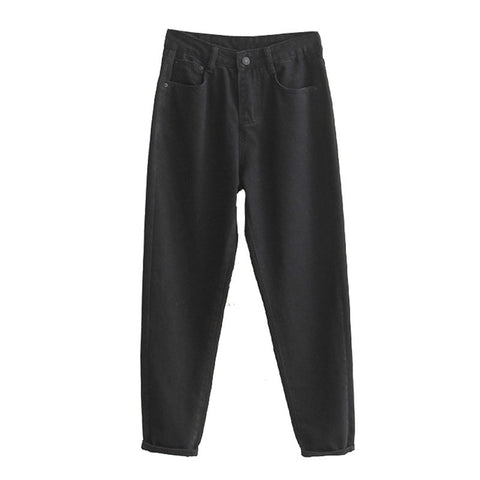 2022 Ankle-Length Mom Jeans Women Autumn Denim Harem Pants Women Jeans High Waist Jeans Trousers Women Pant WKN583