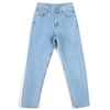 High Waist Ankle-Length Mom Jeans Women Spring Washed Denim Straight Women Jeans Trousers Women Pants WKN481