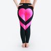 HEYJOE Heart Pattern Mesh Splice Legging Harajuku Athleisure Fitness Clothing Sportswear Elastic Sporting Leggings Women Pants