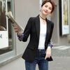 Fashion 2022 Design Blazer Jacket Women's Green Black Blue Solid Tops For Office Lady Wear Size S-4XL